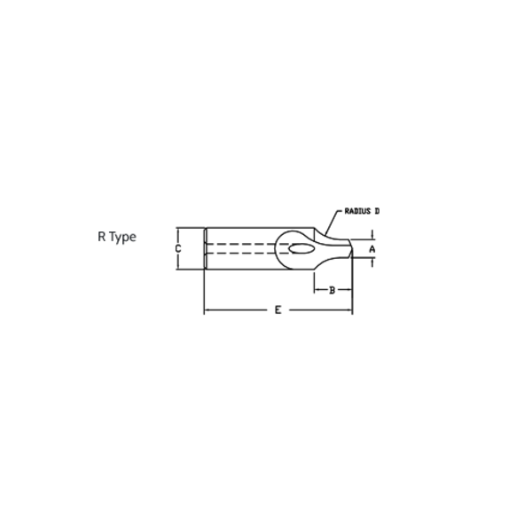 Link #8 Se Cobalt Rh Radius Coolant Thru Centerdrill CO-CH-205